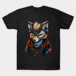 Badass Gangster Fox T-Shirt